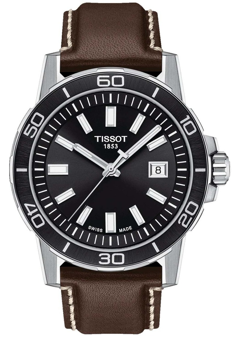 Tissot Men's Supersport Black Dial Watch