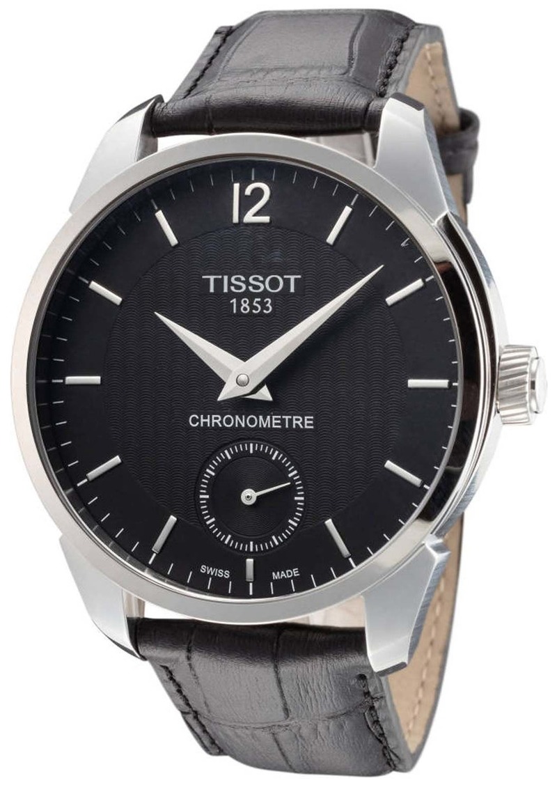 Tissot Men's T-Complication Black Dial Watch