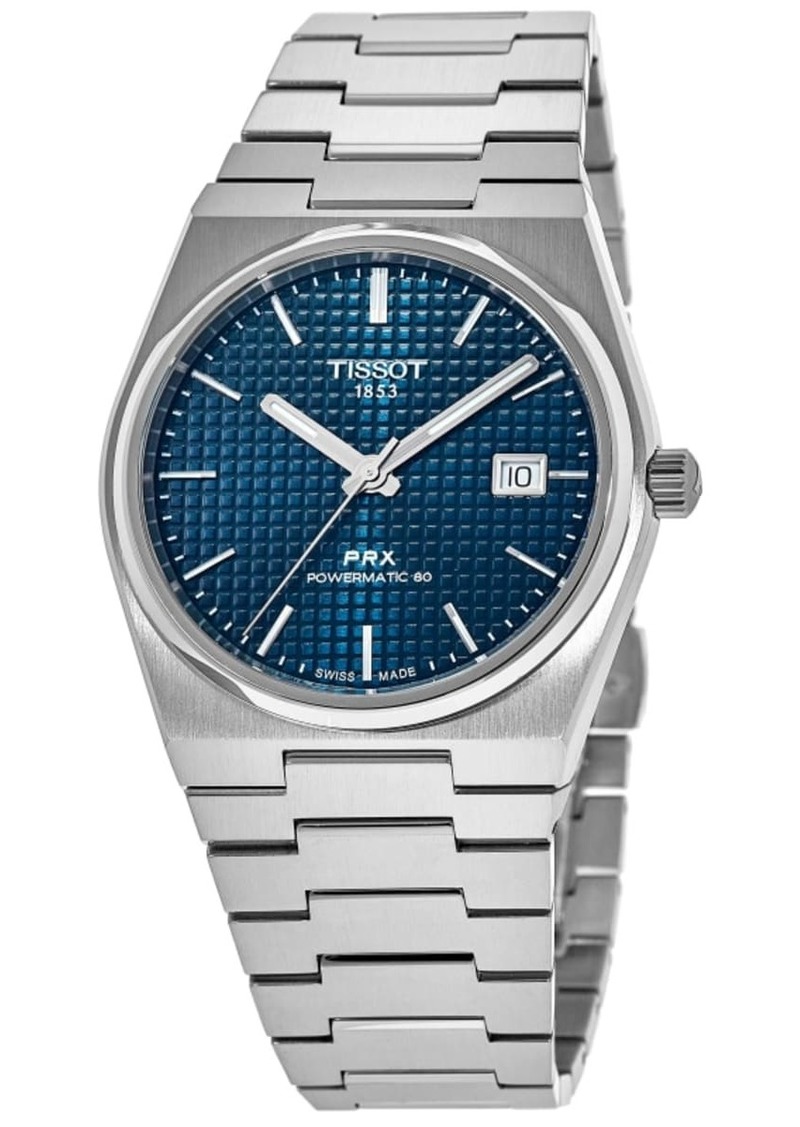 Tissot PRX Powermatic 80 35mm Blue Dial Steel Unisex Watch T137.207.11.041.00