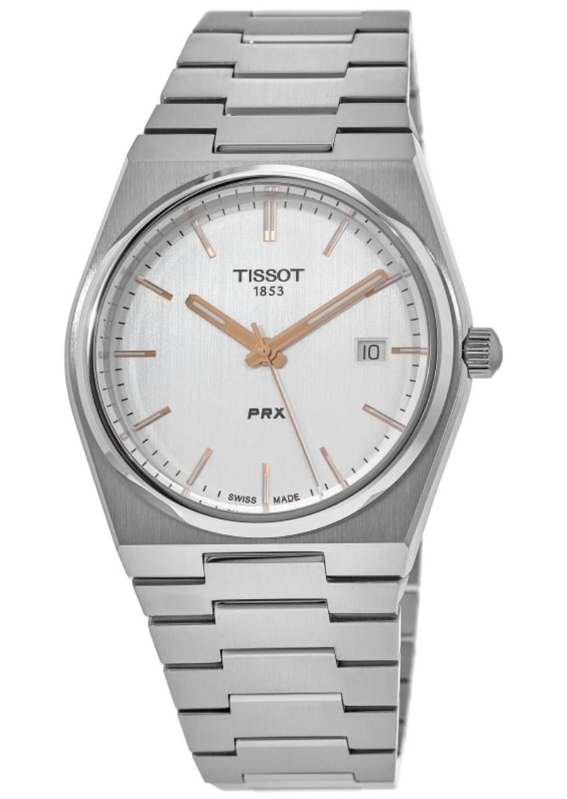 Tissot PRX Quartz 35mm Silver Dial Steel Unisex Watch T137.210.11.031.00