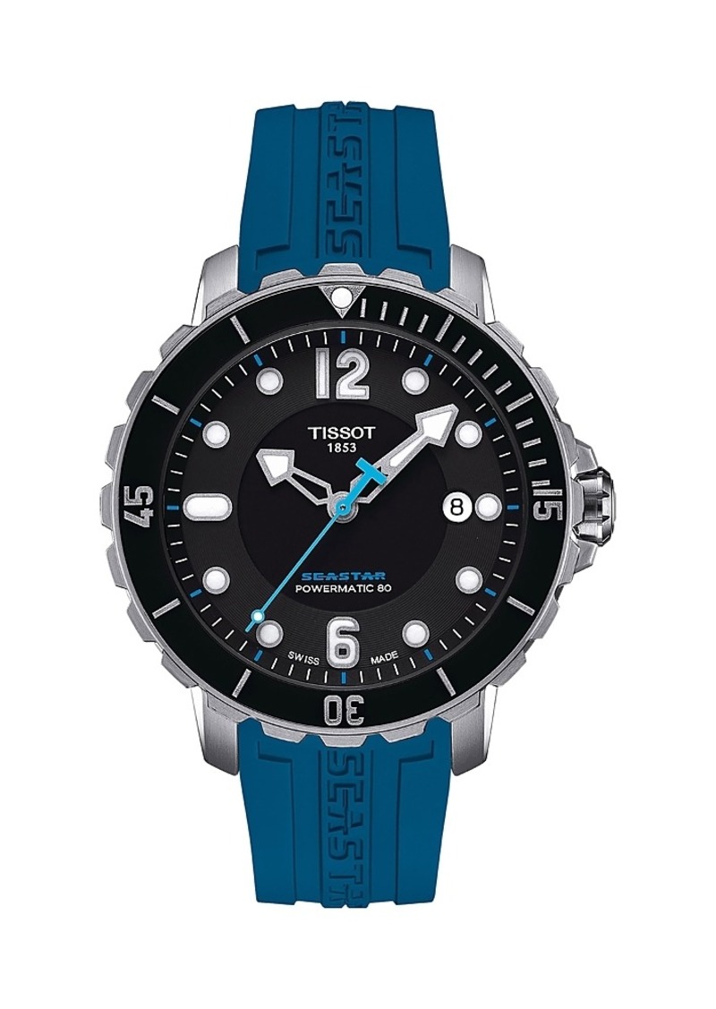 Tissot Seastar 1000 Powermatic 80 Carribean Edition Watch, 42mm