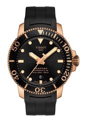 Tissot Seastar 1000 Powermatic 80 Rubber Strap Watch