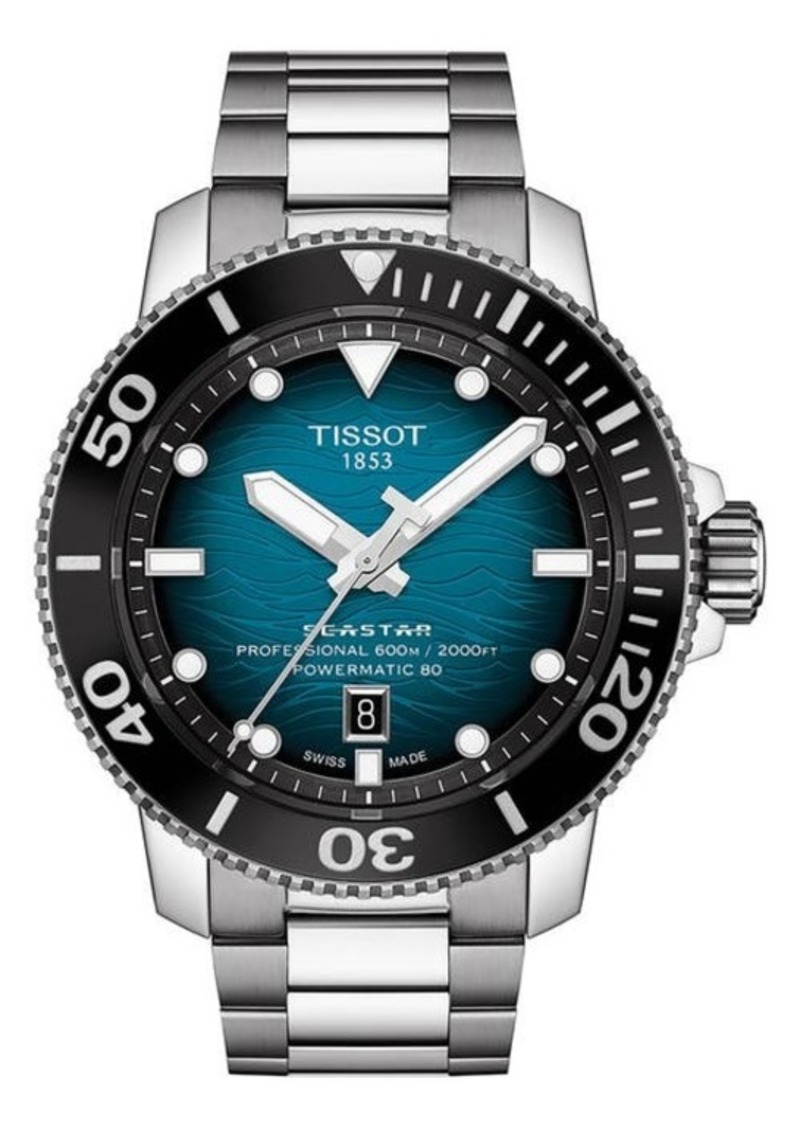 Tissot Seastar 2000 Professional Powermatic 80 Bracelet Watch