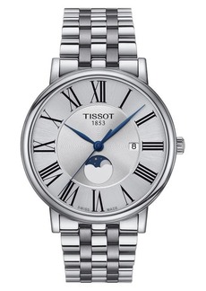 Tissot T-Classic Carson Premium Moonphase Bracelet Watch