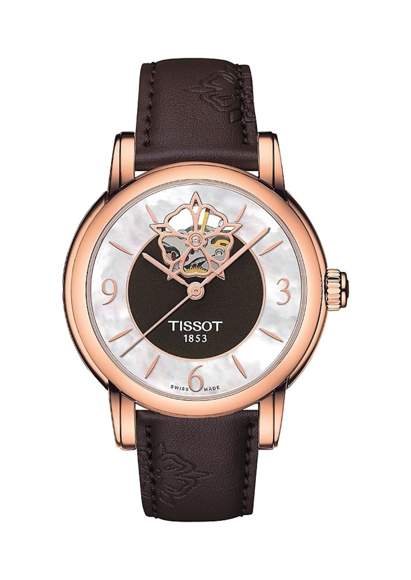 Tissot T-Lady Heart Powermatic 80 Watch, 35mm