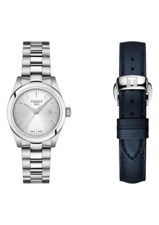 Tissot T-My Lady Bracelet Watch & Leather Strap Gift Set
