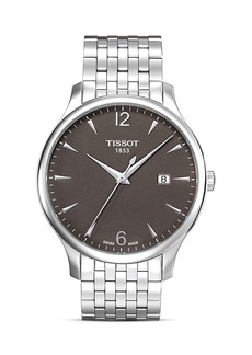 Tissot Tradition Men's Anthracite Quartz Classic Watch, 42mm