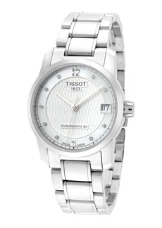 Tissot Women's 32mm Grey Automatic Watch T0872074411600