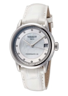 Tissot Women's 33mm White Automatic Watch T0862071611600
