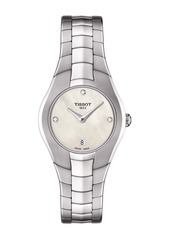 Tissot Women's T-Round Diamond Watch, 25mm - 0.015 ctw