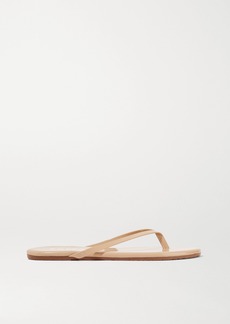 TKEES Foundations Gloss Patent-leather Flip Flops