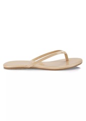 TKEES Foundations Gloss Patent Leather Flip Flops