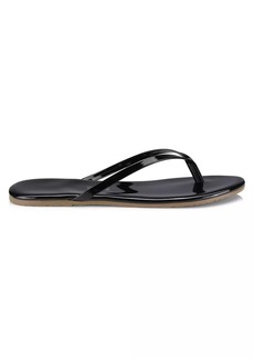 TKEES Glosses Patent Leather Flip Flops