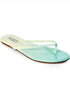 TKEES Leather Flip Flops In Ombre