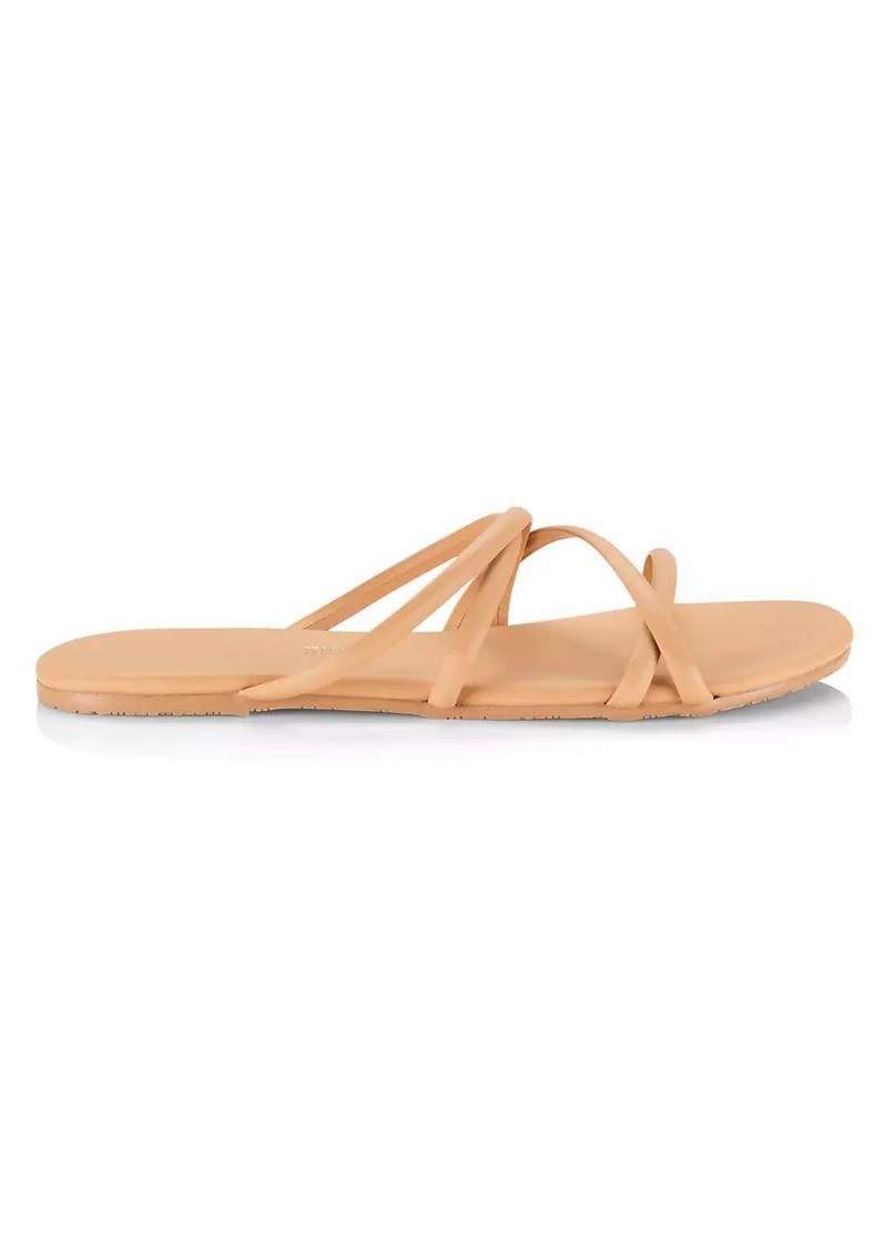 TKEES Sloan Leather Strappy Sandals