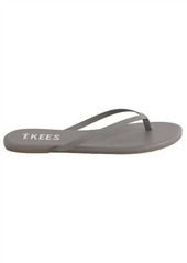 TKEES Solids Sandal In Grey