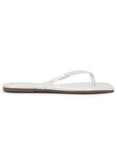 TKEES Lily Square Toe Mirror Flip Flop