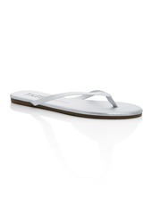TKEES Patent Leather Flip-Flops