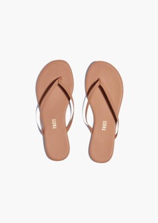 TKEES Women's Liners Flip Flops In Praline