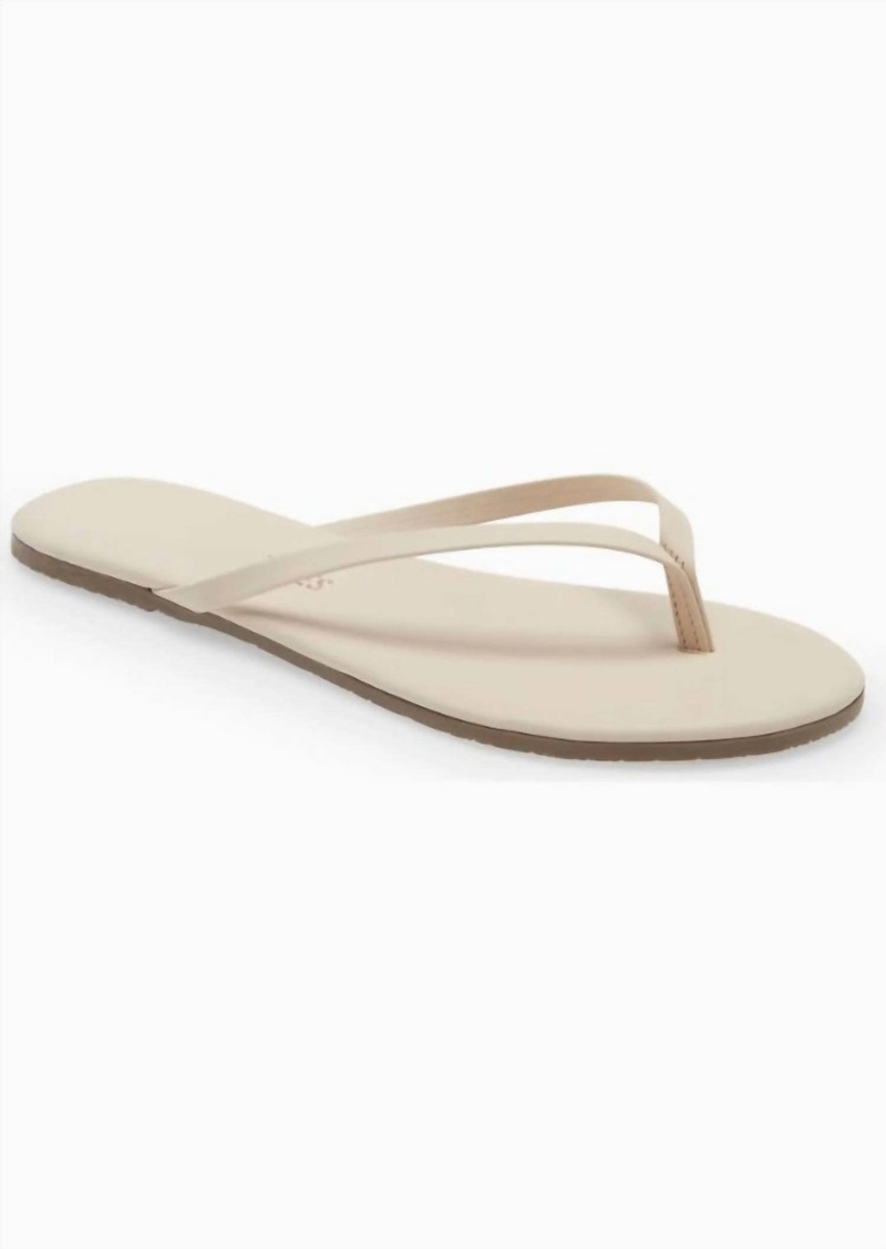 TKEES Women's Solids Cerise Sandal In Cream