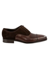 To Boot Almadora Leather and Suede Oxfords