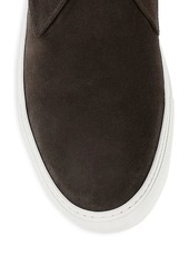To Boot Argento Suede Low-Top Sneakers