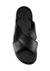 To Boot Belize Leather Slide Sandals