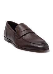 TO BOOT NEW YORK Deville Leather Penny Loafer in Nero at Nordstrom Rack