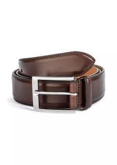 To Boot Leather Buckle Belt