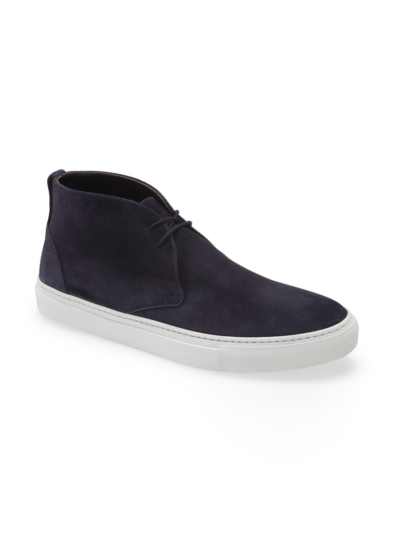 To Boot New York Argento Suede Sneaker in Softy Blu 501 at Nordstrom