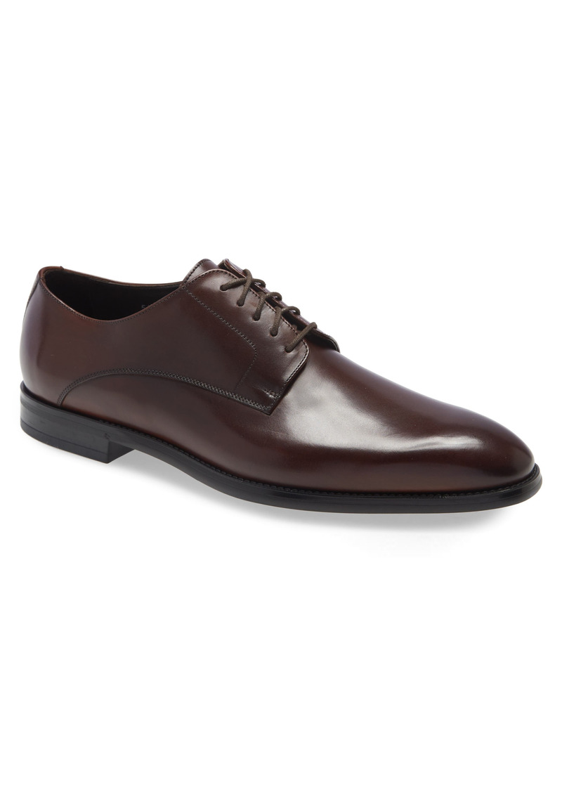 To Boot New York Mick Plain Toe Derby in Brown at Nordstrom