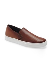 To Boot New York Nolan Perforated Slip-On Sneaker in Brown at Nordstrom