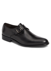 To Boot New York San Marcos Monk Strap Shoe in Black Leather at Nordstrom