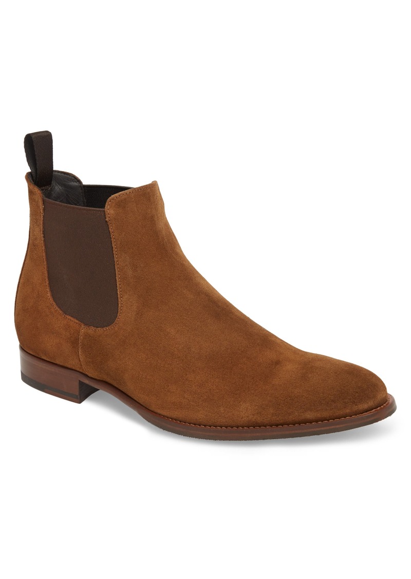 To Boot New York Shelby Mid Chelsea Boot in Mid Brown Suede at Nordstrom