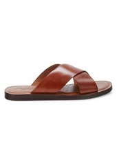 To Boot Miramore Leather Crisscross Flat Sandals