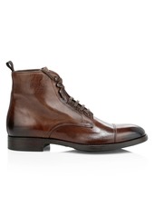 To Boot Richmond Cap Toe Leather Boots