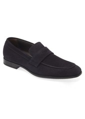 TO BOOT NEW YORK Chambers Apron Toe Suede Loafer