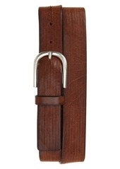 To Boot New York Incised Calf Jeans Belt in Brown 105 at Nordstrom
