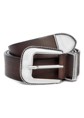 To Boot New York Leather Belt in Florida Tmoro at Nordstrom