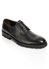 To Boot New York Quillon Plain Toe Derby in Cervo Nero at Nordstrom