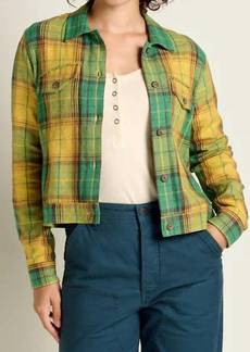 Toad & Co Bodie Shirt Jacket In Jadeite