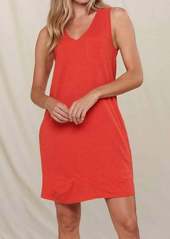 Toad & Co Grom Tank Dress In Winterberry