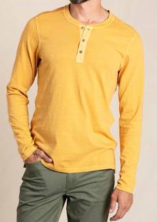 Toad & Co Men's Primo Henley Top In Autumn