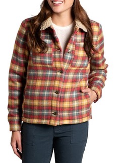 Toad & Co Burntside Recycled Wool Blend Trucker Jacket in Canoe at Nordstrom