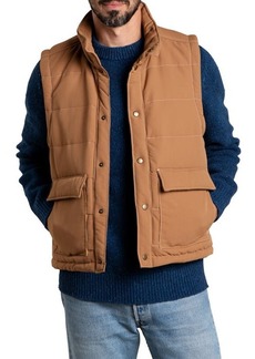 Toad & Co Forester Pass Water Resistant Vest in Adobe at Nordstrom