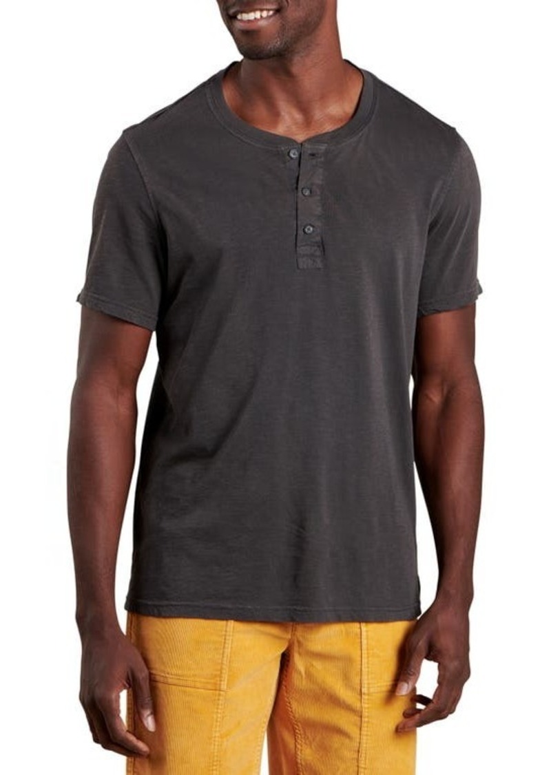 Toad & Co Primo Short Sleeve Organic Cotton Henley