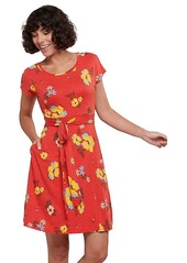 Toad & Co Women's Cue Wrap SS Dress