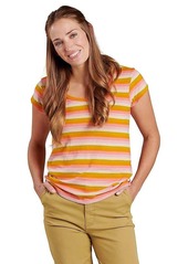 Toad & Co Women's Grom Ringer SS Tee