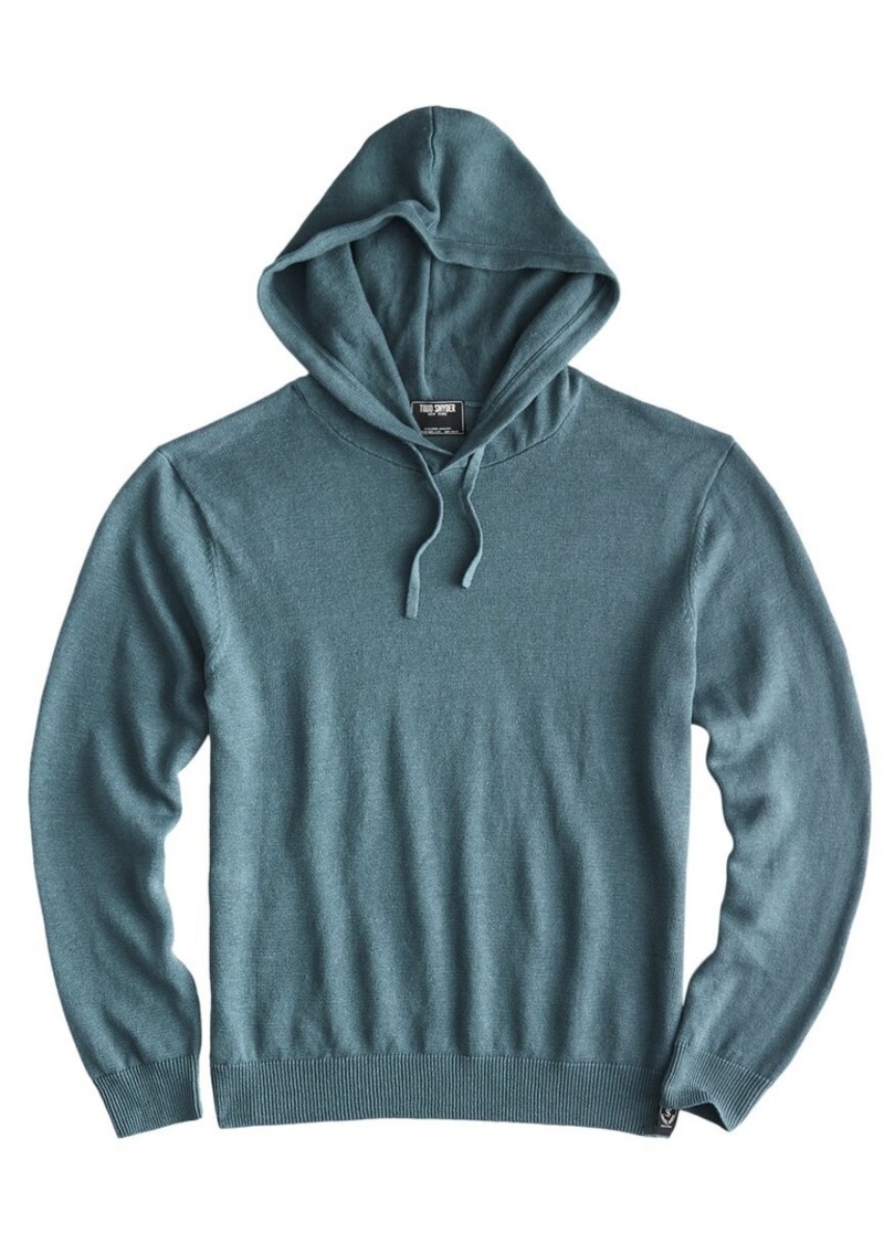Todd Snyder Linen-Blend Hooded Sweatshirt