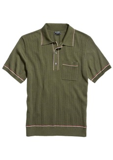Todd Snyder Silk-Blend Polo Shirt